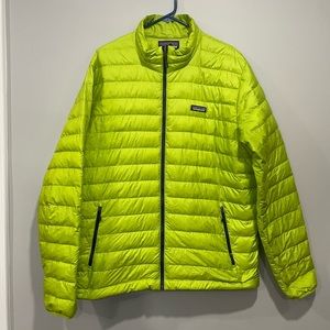 Patagonia Men’s down sweater XL. Peppergrass Green. Gently worn